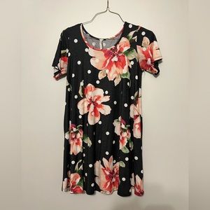 Spring floral dress
